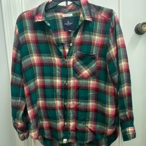 Boyfriend style flannel